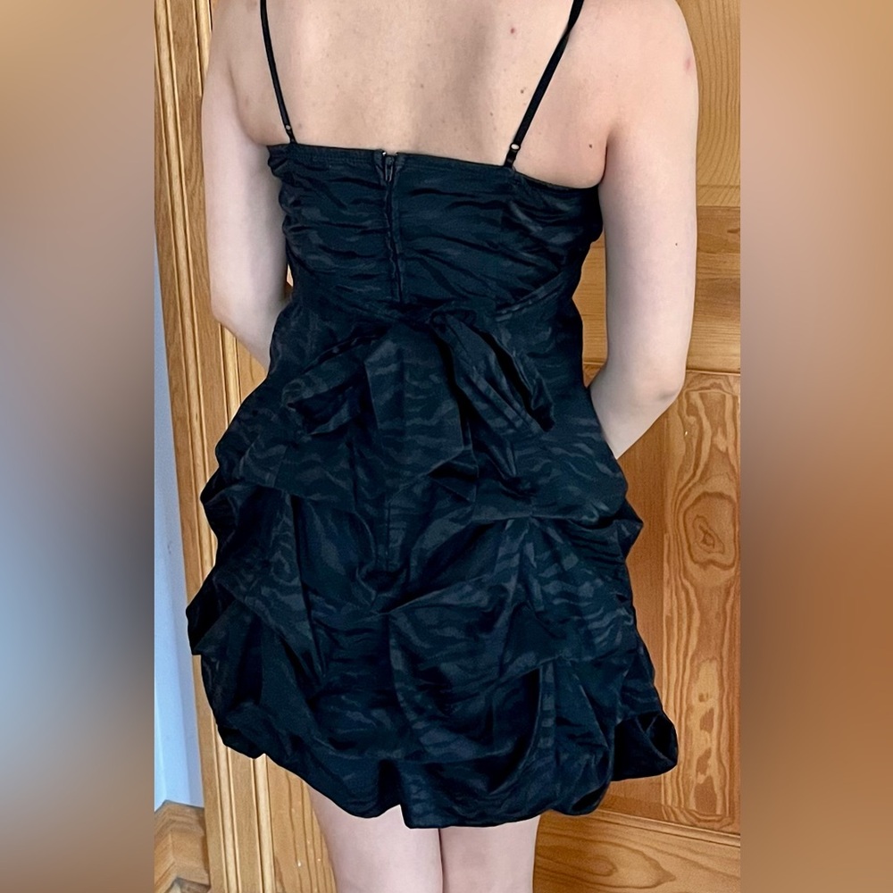 Ruby Rox Y2k Black Snakeskin Bubble Mini Dress Se… - image 3